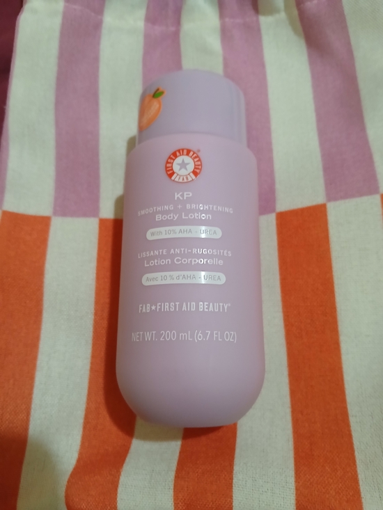 First Aid Beauty Other - First Aid Beauty KP Smoothing + Brightening Body Lotion - Fresh Peach